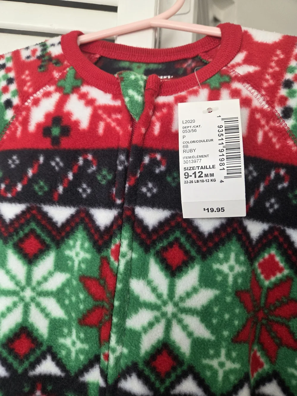 The Childrens Place Christmas Footie Pajamas